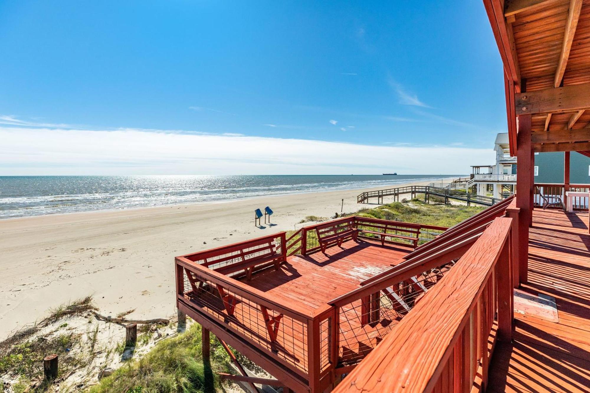 Unobstructed Oceanfront Seagull Unit 3 Beach Pad! Villa Surfside Beach Dış mekan fotoğraf