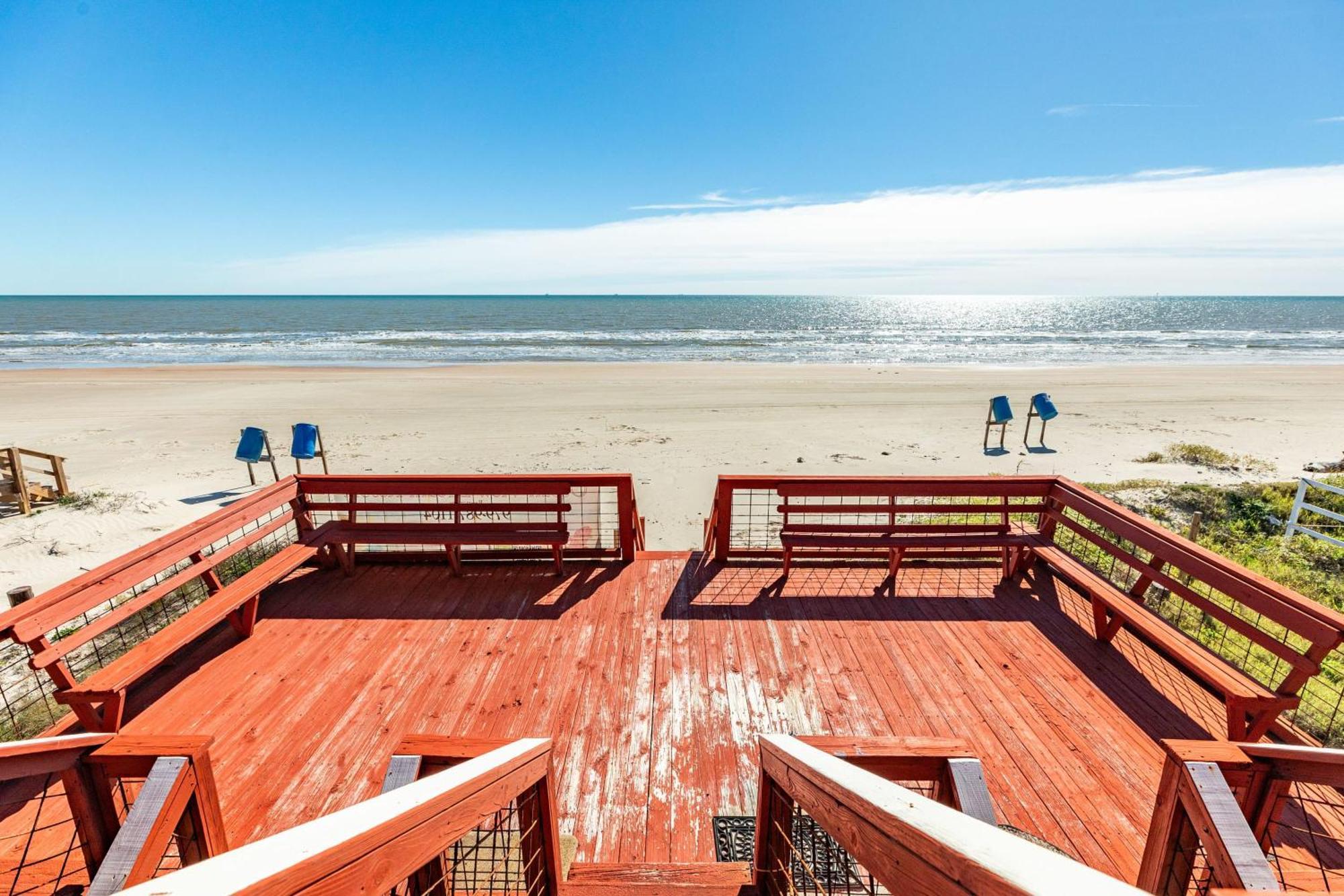 Unobstructed Oceanfront Seagull Unit 3 Beach Pad! Villa Surfside Beach Dış mekan fotoğraf