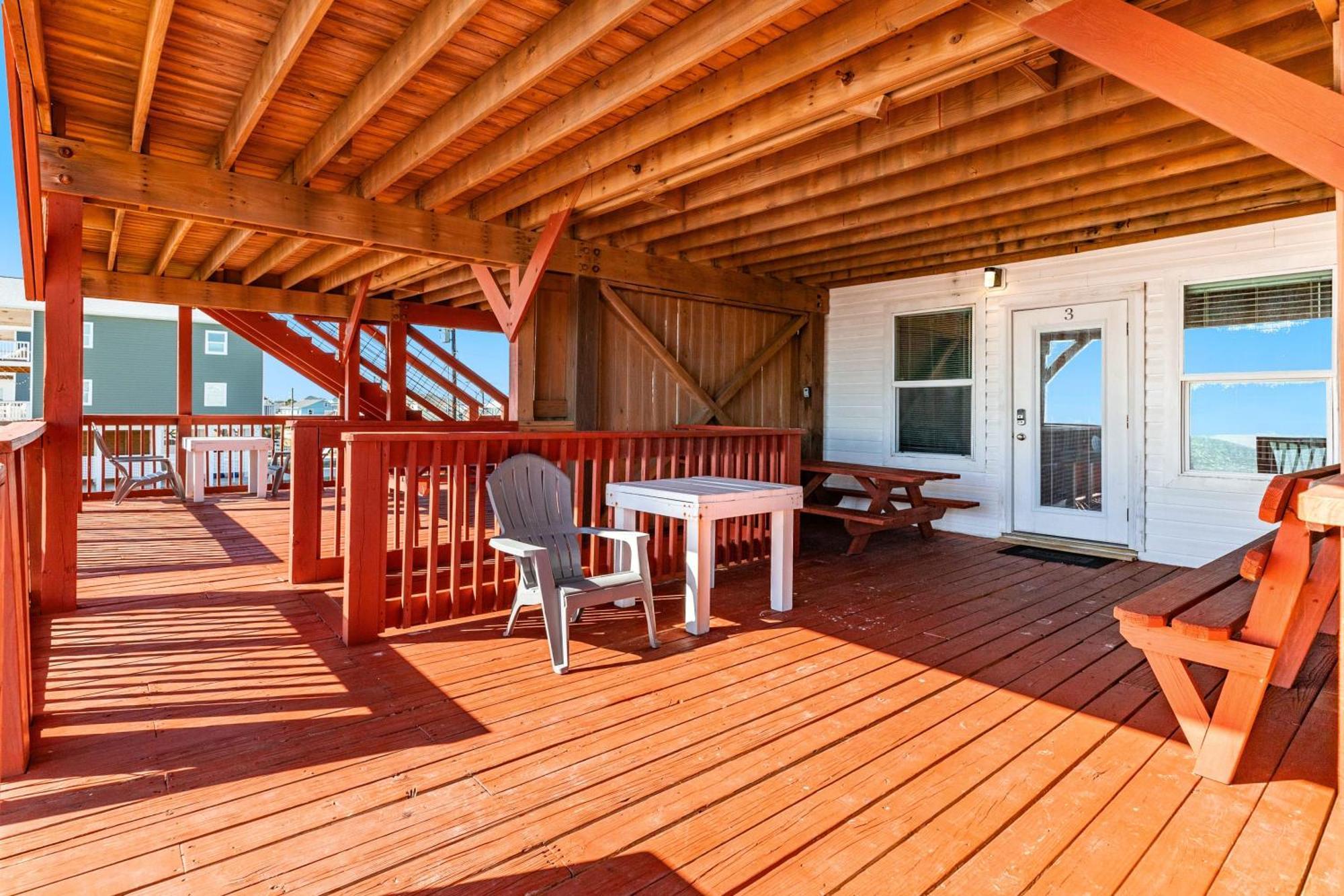 Unobstructed Oceanfront Seagull Unit 3 Beach Pad! Villa Surfside Beach Dış mekan fotoğraf