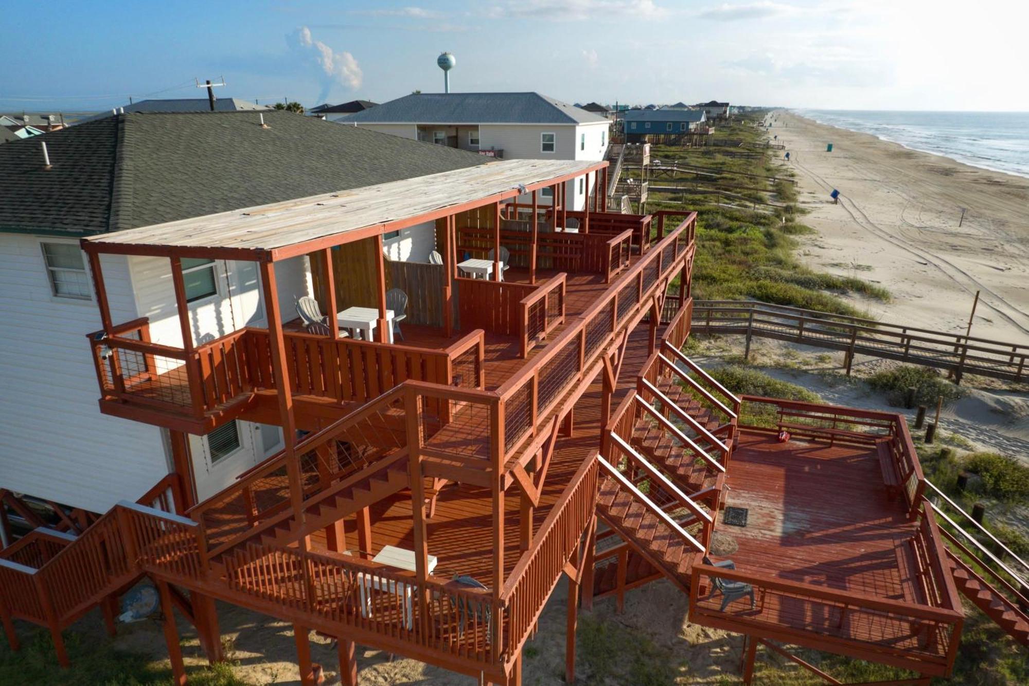 Unobstructed Oceanfront Seagull Unit 3 Beach Pad! Villa Surfside Beach Dış mekan fotoğraf